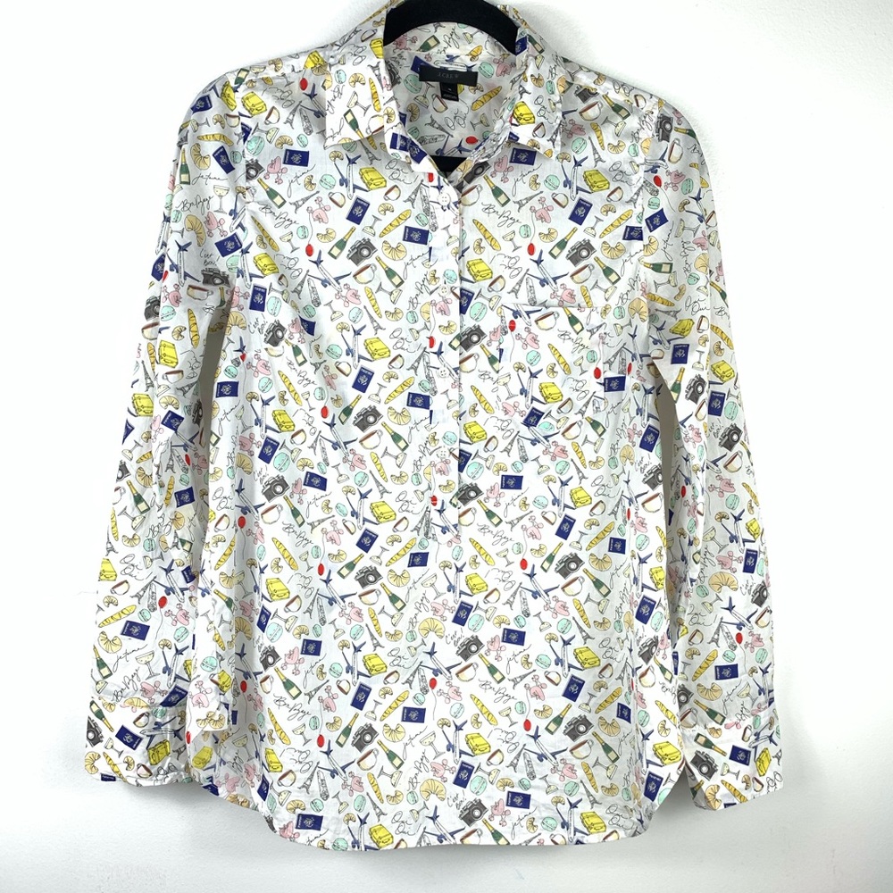 J.Crew | French Print Popover